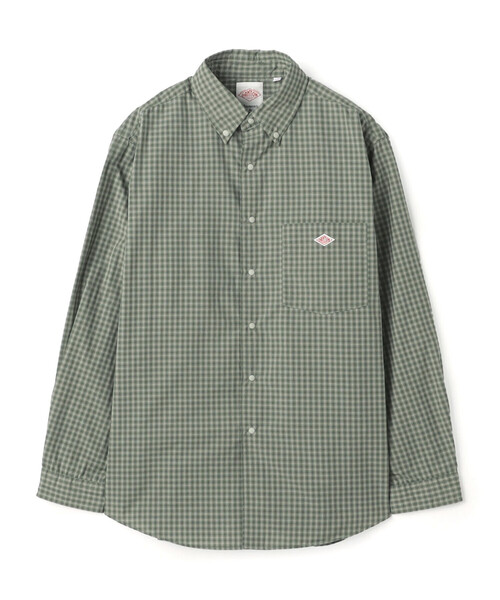DANTON(ダントン)の「Men's T/C Button-Down Shirt(シャツ/ブラウス・メンズ・ブルー系その他5/グリーン系その他・38/42/40/44)」の10枚目の写真
