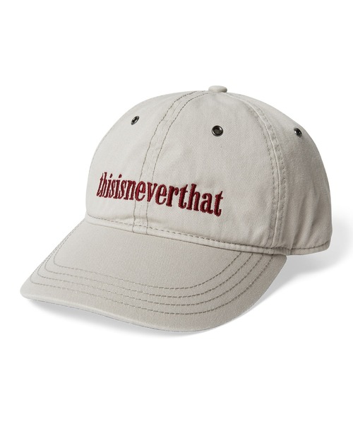 Onyx Logo Cap（キャップ）｜thisisneverthat（ディスイズネバーザット