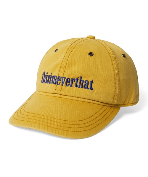 thisisneverthat｜ディスイズネバーザットの帽子（イエロー/黄色系