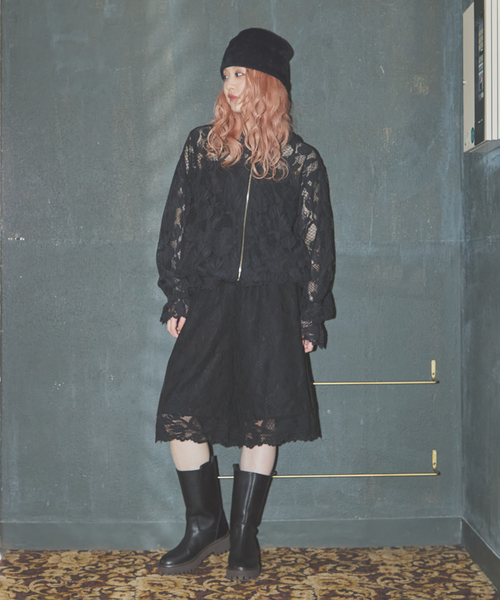 JOURNAL STANDARD(ジャーナルスタンダード)の「【SALLY VINTAGE × JOURNAL STANDARD】SALLY LACE HALF PANTS(その他パンツ・レディース・ブラック/ホワイト・FREE)」の16枚目の写真