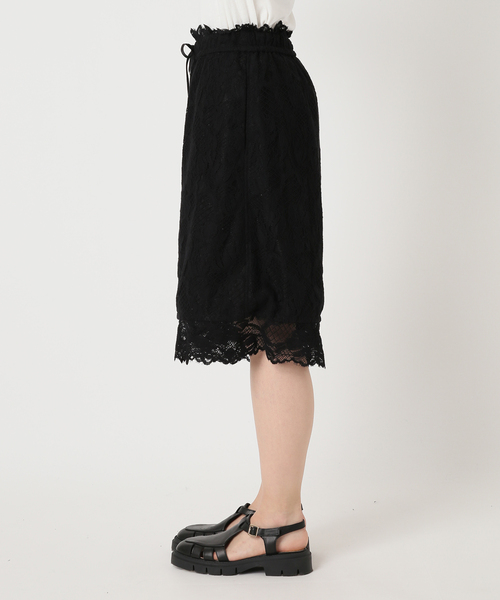 JOURNAL STANDARD(ジャーナルスタンダード)の「【SALLY VINTAGE × JOURNAL STANDARD】SALLY LACE HALF PANTS(その他パンツ・レディース・ブラック/ホワイト・FREE)」の22枚目の写真