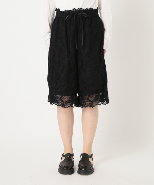 JOURNAL STANDARD(ジャーナルスタンダード)の「【SALLY VINTAGE × JOURNAL STANDARD】SALLY LACE HALF PANTS(その他パンツ・レディース・ブラック/ホワイト・FREE)」の8枚目の写真
