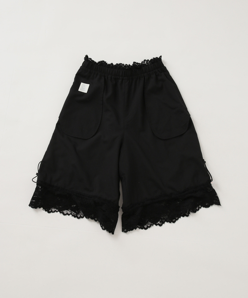 JOURNAL STANDARD(ジャーナルスタンダード)の「【SALLY VINTAGE × JOURNAL STANDARD】SALLY LACE HALF PANTS(その他パンツ・レディース・ブラック/ホワイト・FREE)」の15枚目の写真