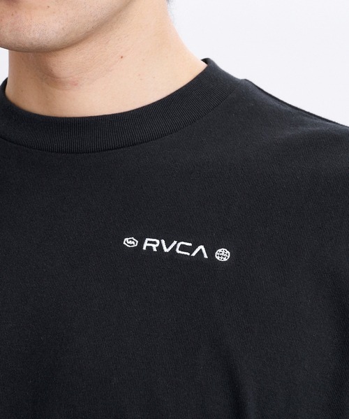 RVCA(ルーカ)の「RVCA メンズ BANDANA BALANCE CRAST LT ロンT 【2026年秋冬モデル】/ルーカバックプリント長袖ロンT(Tシャツ/カットソー・メンズ・ホワイト/ブラック/ベージュ/ブラック系その他2・X-LARGE/SMALL/MEDIUM/LARGE)」の5枚目の写真