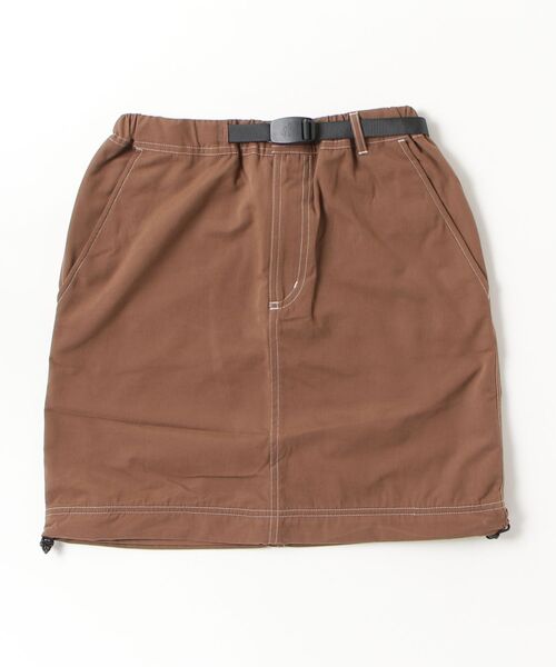 Gramicci（グラミチ）の「WR CONVERTIBLE SKIRT｜ウォーターレジスタントコンバーチブルスカート（スカート・レディース・ブラック/ダークブラウン/カーキ・M/XL/L/S/2XL）」の5枚目の写真