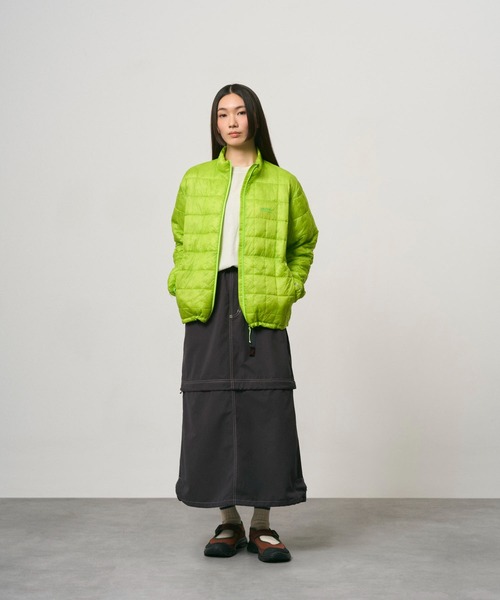 Gramicci（グラミチ）の「WR CONVERTIBLE SKIRT｜ウォーターレジスタントコンバーチブルスカート（スカート・レディース・ブラック/ダークブラウン/カーキ・M/XL/L/S/2XL）」の6枚目の写真