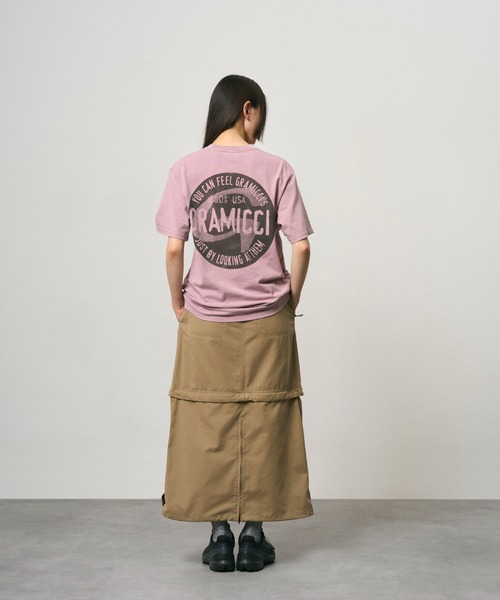 Gramicci（グラミチ）の「WR CONVERTIBLE SKIRT｜ウォーターレジスタントコンバーチブルスカート（スカート・レディース・ブラック/ダークブラウン/カーキ・M/XL/L/S/2XL）」の9枚目の写真