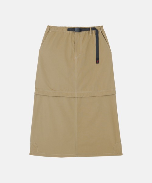 Gramicci（グラミチ）の「WR CONVERTIBLE SKIRT｜ウォーターレジスタントコンバーチブルスカート（スカート・レディース・ブラック/ダークブラウン/カーキ・M/XL/L/S/2XL）」の16枚目の写真
