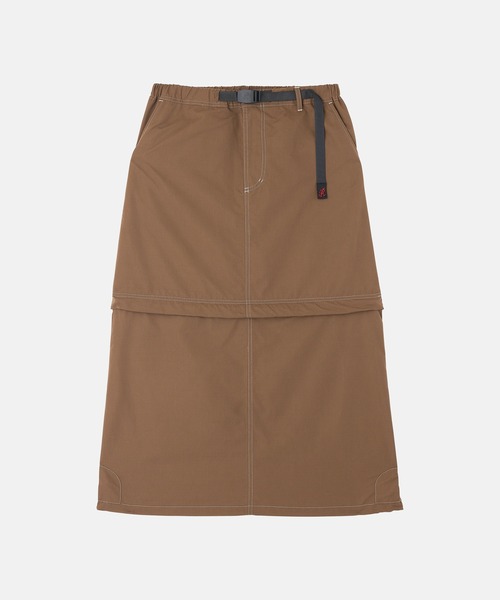 Gramicci（グラミチ）の「WR CONVERTIBLE SKIRT｜ウォーターレジスタントコンバーチブルスカート（スカート・レディース・ブラック/ダークブラウン/カーキ・M/XL/L/S/2XL）」の17枚目の写真