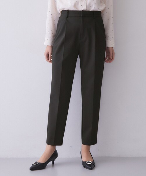 index（インデックス）の「【XS-3Lサイズ】ストレッチテーパードパンツ《洗濯機OK／イージーアイロン》（その他パンツ・レディース・ブラック/ネイビー/ブラウン系その他2/ブラック系1・44/42/40/38/36/34）」の21枚目の写真