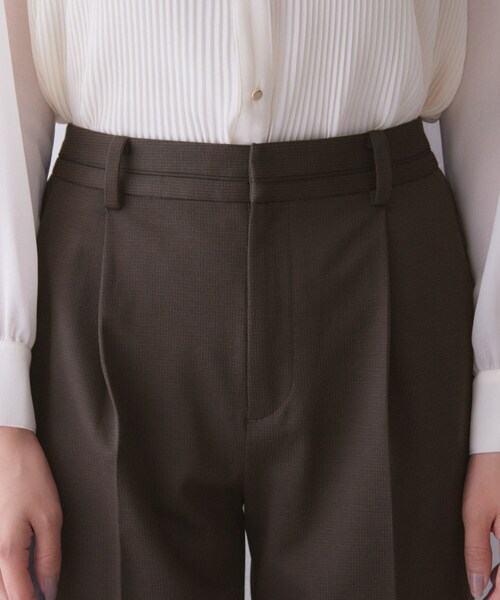 index（インデックス）の「【XS-3Lサイズ】ストレッチテーパードパンツ《洗濯機OK／イージーアイロン》（その他パンツ・レディース・ブラック/ネイビー/ブラウン系その他2/ブラック系1・44/42/40/38/36/34）」の18枚目の写真