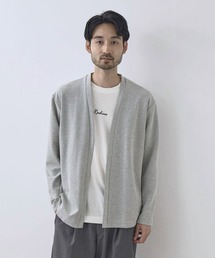 Mac-House（マックハウス）の「【REALSTANDARD/リアルスタンダード】カノコ 着流しカーディガン アンサンブル（アンサンブル）」