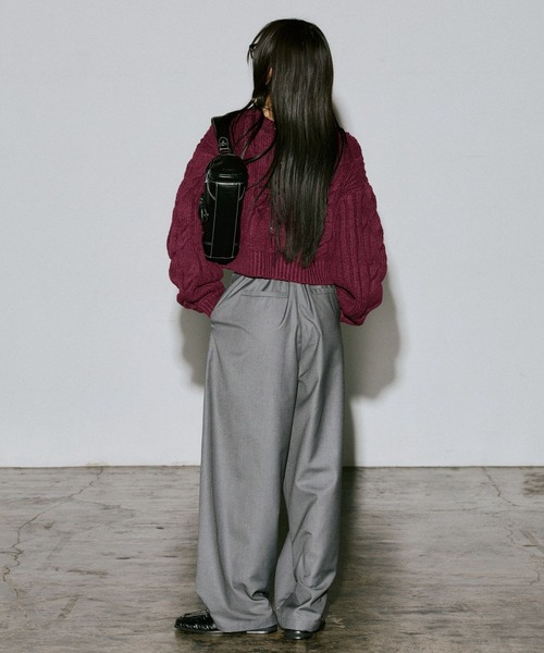 PAGEBOY（ページボーイ）の「スタッズコクーンパンツ（その他パンツ・レディース・グレー/ブラック・FREE）」の17枚目の写真