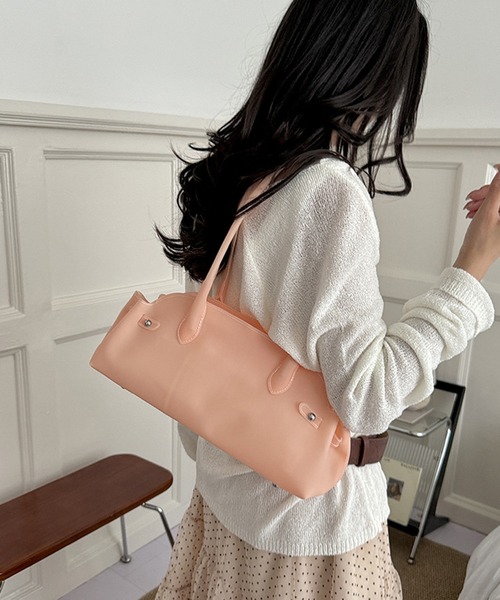 shyam inspiration(シャムインスピレーション)の「jelly bag/横長ジェリーバッグ(ショルダーバッグ・レディース・パープル/ピンク/イエロー/ブルー/グリーン・F)」の9枚目の写真