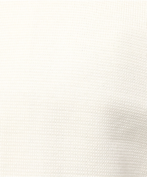 VENCEEXCHANGE（ヴァンスエクスチェンジ）の「ミラノリブショートベスト   （ベスト・レディース・ブラック/オフホワイト/グレー・MEDIUM）」の10枚目の写真