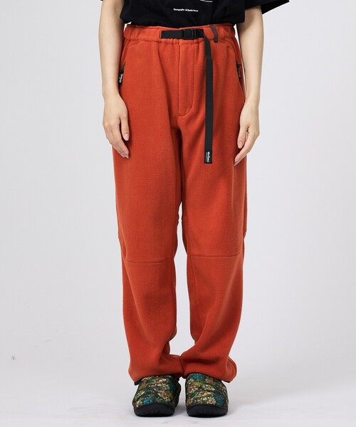 ABAHOUSE(アバハウス)の「【WILD THINGS / ワイルドシングス】BULKY FLEECE PANTS / バルキーフリースパンツ/ユニセックス(スウェットパンツ・メンズ・グレー/オレンジ系その他/ブラック・M/L)」の17枚目の写真