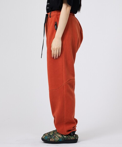ABAHOUSE(アバハウス)の「【WILD THINGS / ワイルドシングス】BULKY FLEECE PANTS / バルキーフリースパンツ/ユニセックス(スウェットパンツ・メンズ・グレー/オレンジ系その他/ブラック・M/L)」の18枚目の写真