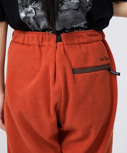 ABAHOUSE(アバハウス)の「【WILD THINGS / ワイルドシングス】BULKY FLEECE PANTS / バルキーフリースパンツ/ユニセックス(スウェットパンツ・メンズ・グレー/オレンジ系その他/ブラック・M/L)」の20枚目の写真
