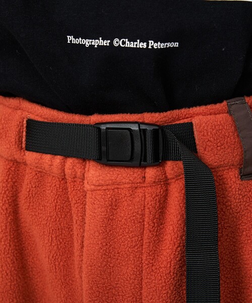 ABAHOUSE(アバハウス)の「【WILD THINGS / ワイルドシングス】BULKY FLEECE PANTS / バルキーフリースパンツ/ユニセックス(スウェットパンツ・メンズ・グレー/オレンジ系その他/ブラック・M/L)」の13枚目の写真