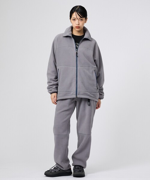 ABAHOUSE(アバハウス)の「【WILD THINGS / ワイルドシングス】BULKY FLEECE PANTS / バルキーフリースパンツ/ユニセックス(スウェットパンツ・メンズ・グレー/オレンジ系その他/ブラック・M/L)」の9枚目の写真
