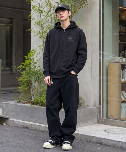 ARTISTWEAR(アーティストウェア)の「シントブリ ジップアップパーカー - 2COLOR(パーカー・レディース・ブラック/グレー・SMALL/MEDIUM/LARGE/X-LARGE/XX-LARGE/XXXX-LARGE)」の11枚目の写真