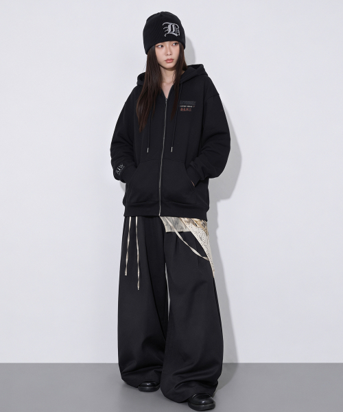 ARTISTWEAR(アーティストウェア)の「シントブリ ジップアップパーカー - 2COLOR(パーカー・レディース・ブラック/グレー・SMALL/MEDIUM/LARGE/X-LARGE/XX-LARGE/XXXX-LARGE)」の14枚目の写真