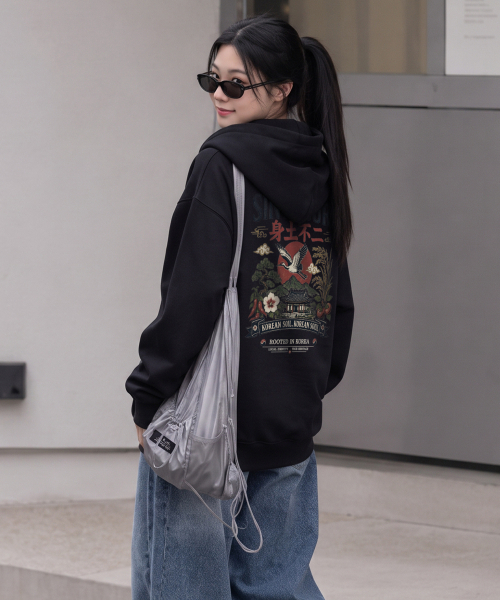 ARTISTWEAR(アーティストウェア)の「シントブリ ジップアップパーカー - 2COLOR(パーカー・レディース・ブラック/グレー・SMALL/MEDIUM/LARGE/X-LARGE/XX-LARGE/XXXX-LARGE)」の16枚目の写真