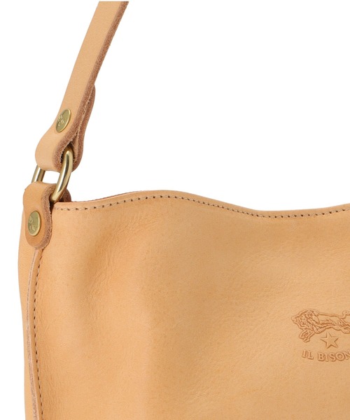 IL BISONTE(イルビゾンテ)の「IL BISONTE / クロスボディバッグ / 2026 AUTUMN WINTER(ショルダーバッグ・レディース・ナチュラル/ブラック・FREE)」の6枚目の写真