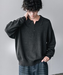 Rocky Monroe（ロッキーモンロー）の「リラックスフィット多機能ニットポロ ポロシャツ 抗菌防臭 ストレッチ マシンウォッシャブル（ニット/セーター）」