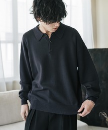 Rocky Monroe（ロッキーモンロー）の「リラックスフィット多機能ニットポロ ポロシャツ 抗菌防臭 ストレッチ マシンウォッシャブル（ニット/セーター）」