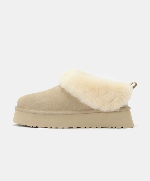 UGG(アグ)の「UGG W Tazzelle 1171393-MDSD(サンダル・レディース・ベージュ・22cm/23cm/24cm/25cm)」の1枚目の写真