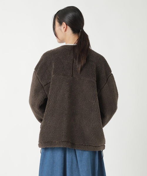 ZUCCa(ズッカ)の「BOA FLEECE / ブルゾン(ブルゾン・レディース・ブラウン・M size)」の3枚目の写真