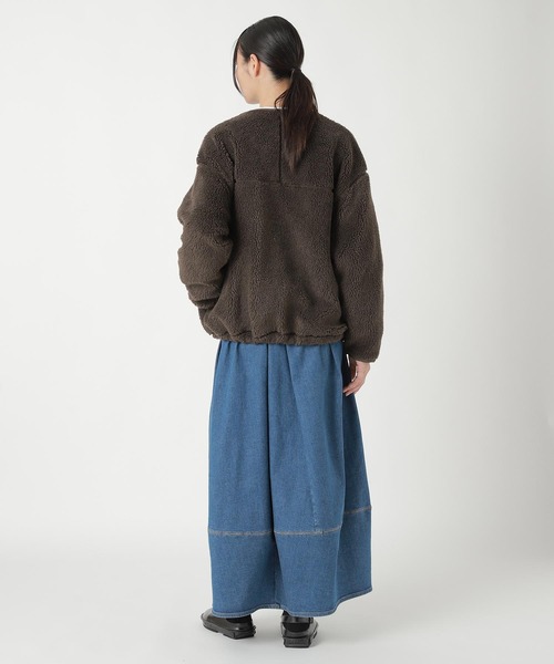 ZUCCa(ズッカ)の「BOA FLEECE / ブルゾン(ブルゾン・レディース・ブラウン・M size)」の8枚目の写真