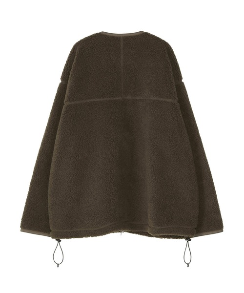 ZUCCa(ズッカ)の「BOA FLEECE / ブルゾン(ブルゾン・レディース・ブラウン・M size)」の10枚目の写真