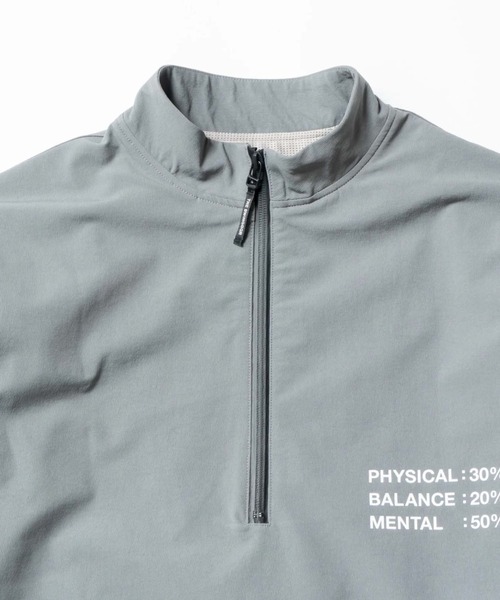 SWINGGGR(スウィンガー)の「THE SWINGGGR/ザ スウィンガー/STRETCH NYLON STAND ZIP TOP(その他アウター・メンズ・ブラック/グレー・2/3)」の17枚目の写真
