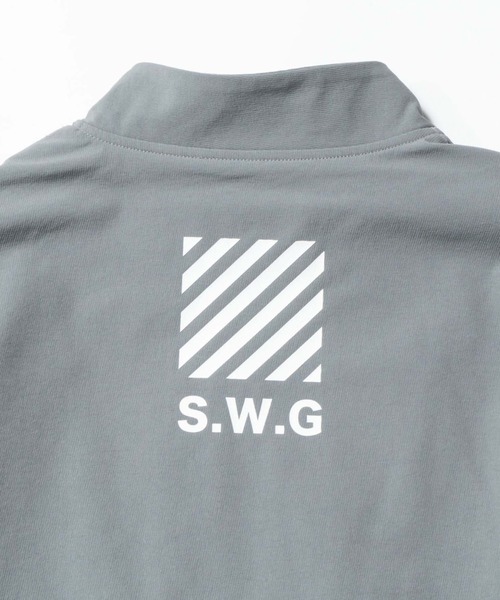 SWINGGGR(スウィンガー)の「THE SWINGGGR/ザ スウィンガー/STRETCH NYLON STAND ZIP TOP(その他アウター・メンズ・ブラック/グレー・2/3)」の21枚目の写真