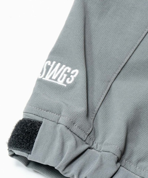 SWINGGGR(スウィンガー)の「THE SWINGGGR/ザ スウィンガー/STRETCH NYLON STAND ZIP TOP(その他アウター・メンズ・ブラック/グレー・2/3)」の20枚目の写真