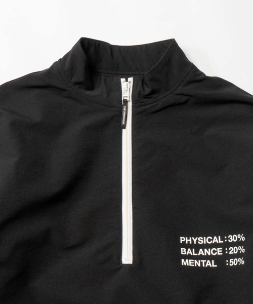 SWINGGGR(スウィンガー)の「THE SWINGGGR/ザ スウィンガー/STRETCH NYLON STAND ZIP TOP(その他アウター・メンズ・ブラック/グレー・2/3)」の6枚目の写真