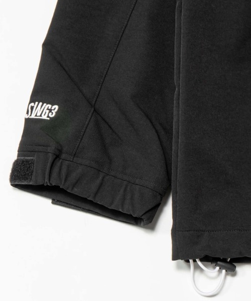 SWINGGGR(スウィンガー)の「THE SWINGGGR/ザ スウィンガー/STRETCH NYLON STAND ZIP TOP(その他アウター・メンズ・ブラック/グレー・2/3)」の10枚目の写真