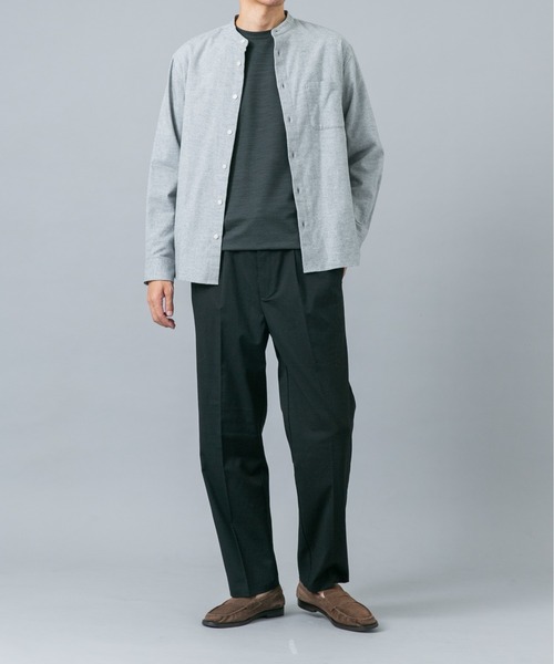 URBAN RESEARCH ROSSO MEN（アーバンリサーチロッソメン）の「『セットアップ対応/防シワ』ストレッチウールストレートスラックス（スラックス・メンズ・ネイビー/ブラック・X-LARGE/LARGE/MEDIUM/SMALL）」の6枚目の写真