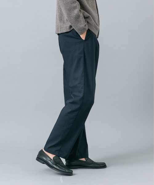 URBAN RESEARCH ROSSO MEN（アーバンリサーチロッソメン）の「『セットアップ対応/防シワ』ストレッチウールストレートスラックス（スラックス・メンズ・ネイビー/ブラック・X-LARGE/LARGE/MEDIUM/SMALL）」の8枚目の写真