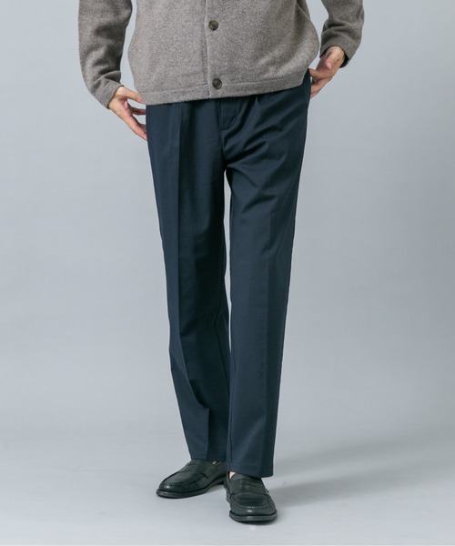 URBAN RESEARCH ROSSO MEN（アーバンリサーチロッソメン）の「『セットアップ対応/防シワ』ストレッチウールストレートスラックス（スラックス・メンズ・ネイビー/ブラック・X-LARGE/LARGE/MEDIUM/SMALL）」の9枚目の写真