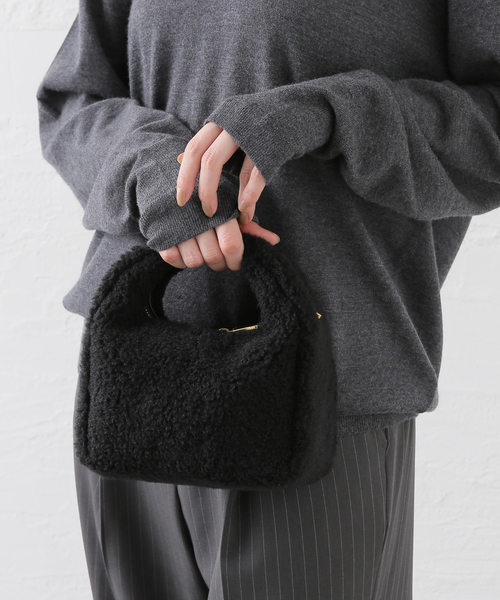 LE TALON(ルタロン)の「SINBONO/シンボノ Vienna Top Handle CB Bag(ショルダーバッグ・レディース・ブラック/ブラウン・FREE)」の17枚目の写真