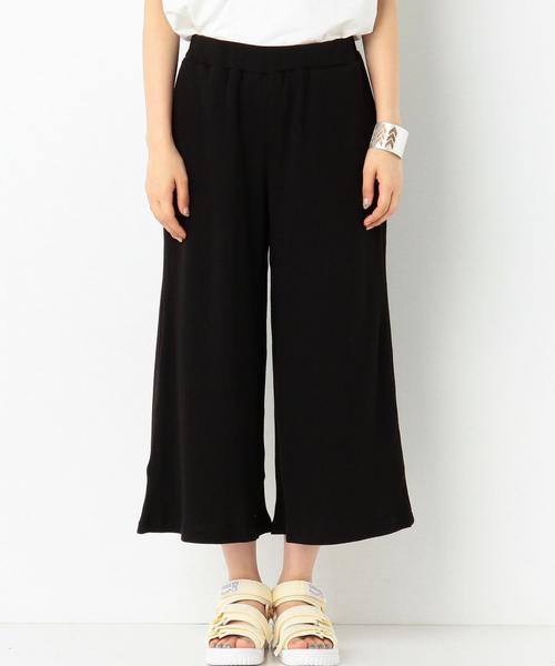 Another Edition（アナザーエディション）の「リブパンツ/AEBC T/C RIB PT◆（その他パンツ・レディース・ホワイト/ブラック/ライトピンク・FREE）」の5枚目の写真