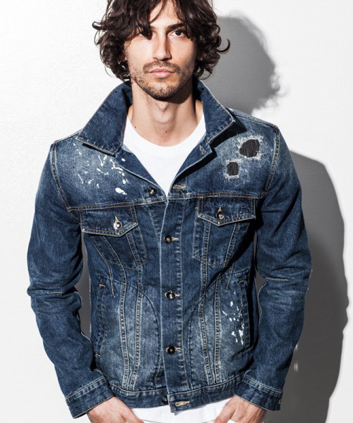 Number N Ine Denim ナンバーナインデニム の エンボス音符マーク付グランジデニムジャケット デニムジャケット Wear
