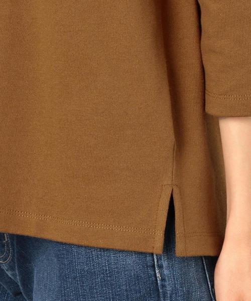 green label relaxing（グリーンレーベルリラクシング）の「CF 16/-テンジク L/SL PO カットソー◆（Tシャツ/カットソー・レディース・オフホワイト/ブラック/ベージュ/その他1・FREE）」の17枚目の写真