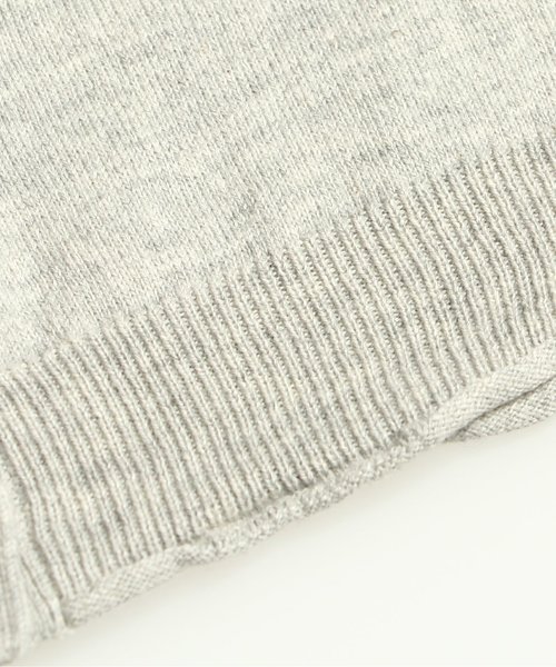 Petit jam(プチジャム)の「ハイゲージニットカーディガン(カーディガン/ボレロ・キッズ・ブラウン/グリーン/グレー/レッド・80/90/95/100/110/120/130)」の9枚目の写真