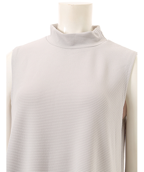 fifth（フィフス）の「ハイネックAラインワンピース（ワンピース・レディース・ベビーピンク/ブラック/グレー・MEDIUM）」の6枚目の写真