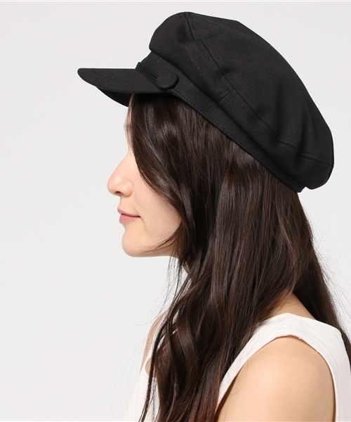 LBC（エルビーシー）の「マリンキャスケット       （キャスケット・レディース・ブラック/ベージュ・ONE SIZE）」の3枚目の写真