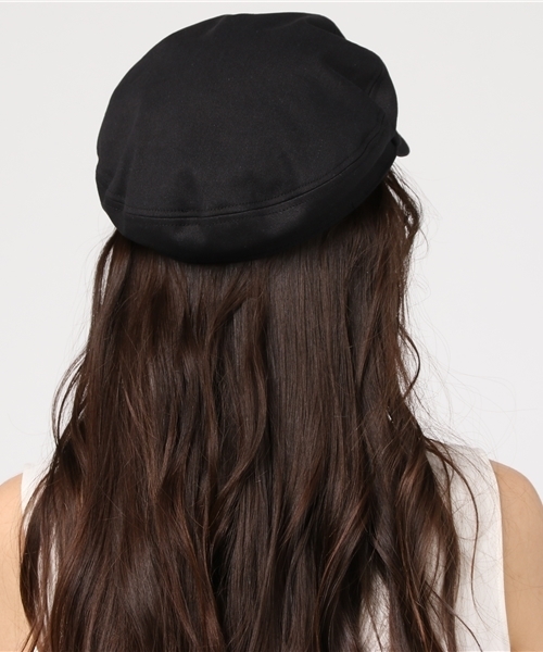 LBC（エルビーシー）の「マリンキャスケット       （キャスケット・レディース・ブラック/ベージュ・ONE SIZE）」の4枚目の写真